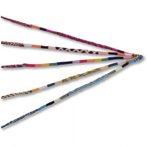 Round Woven Cotton Bracelet - 10 Pack