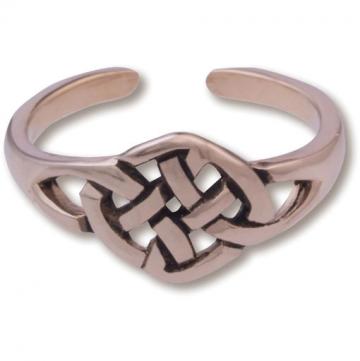 Gypsy Gold Trinity Knot Toe Ring